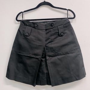 Gucci Skirt short black pleated skirt size 42 USA 6 preppy